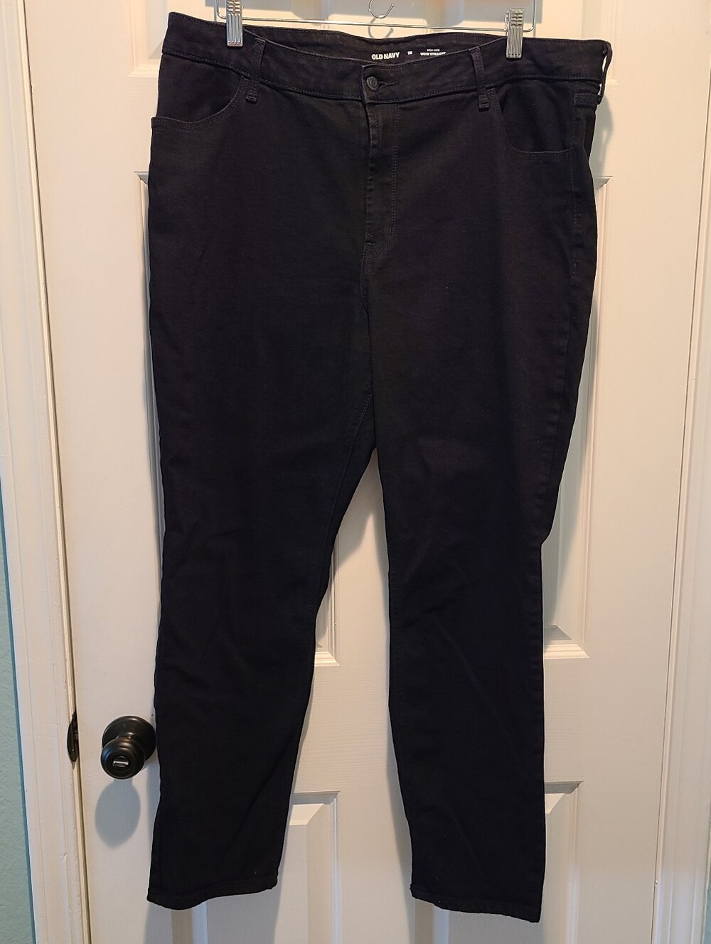 Old Navy WOW Highrise Straight Black Jeans